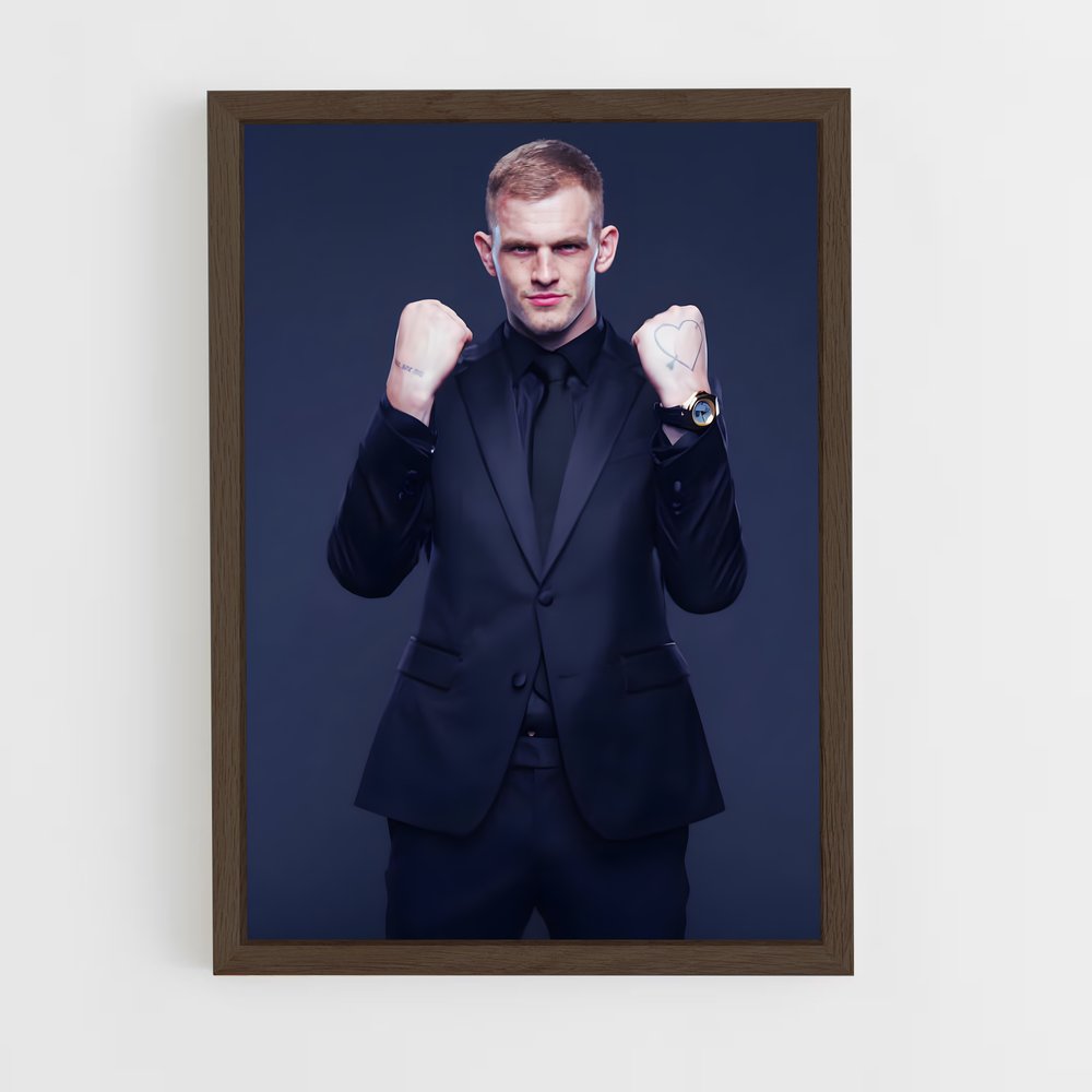 Poster The Gentleman Fighter – affiche MMA (vue 5)